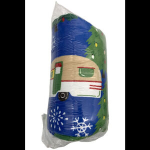 Kringle Express 60" x 80" Holiday Printed Throws Travel Van